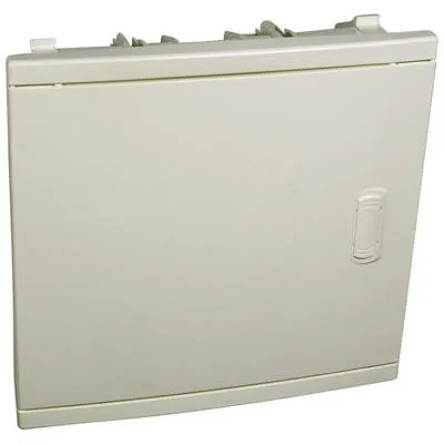 Coffret modulaire encastré 4 rangées avec porte blanche - 48 modules - 001514 - Legrand